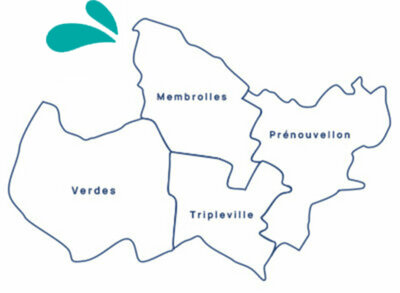 BEAUCE LA ROMAINE    Prénouvellon, Membrolles, Tripleville, Verdes